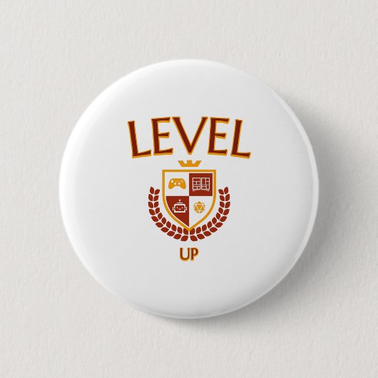 Badge Rond 5 Cm Niveau supérieur (Devant)