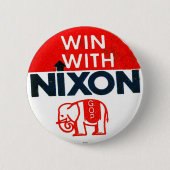 Badge Rond 5 Cm Nixon-GOP - Bouton (Devant)