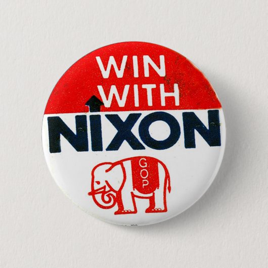 Badge Rond 5 Cm Nixon-GOP - Bouton (Devant)