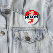 Badge Rond 5 Cm Nixon-GOP - Bouton (En situation)