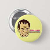 Badge Rond 5 Cm Nixon, je ne suis pas un escroc (Devant & derrière)