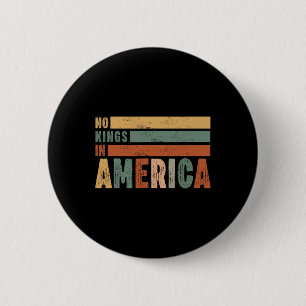 Badge Rond 5 Cm No Kings In America Flag Protest Save Democracy 11