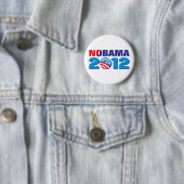BADGE ROND 5 CM NOBAMA 2012 (En situation)