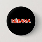 Badge Rond 5 Cm NOBAMA - Customisé (Devant)