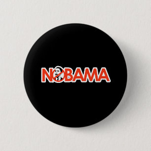 Badge Rond 5 Cm NOBAMA - Customisé