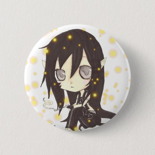 Badge Rond 5 Cm nocturnia de chibi (Devant)
