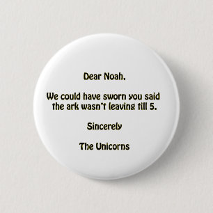 Badge Rond 5 Cm Noé