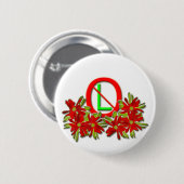 BADGE ROND 5 CM NOEL (Devant & derrière)