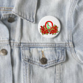 BADGE ROND 5 CM NOEL (En situation)