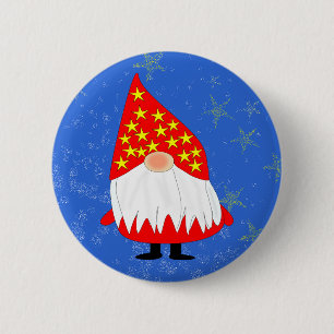 Badge Rond 5 Cm Noël