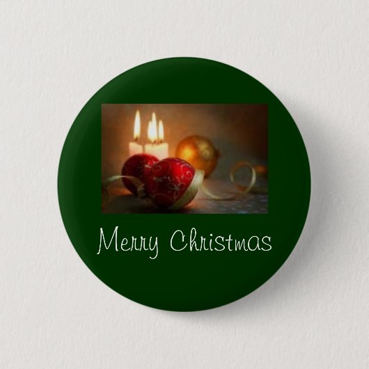 Badge Rond 5 Cm Noël 2 (Devant)