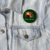 Badge Rond 5 Cm Noël 2 (En situation)