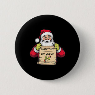 Badge Rond 5 Cm Noël 67 Drôle de Père Noël 67 Six Sept 6 7 Mème Cu
