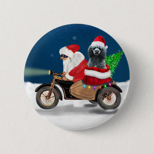 Badge Rond 5 Cm Noël aux canicules