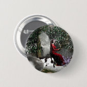 Badge Rond 5 Cm Noël-Bénédictions (Devant & derrière)