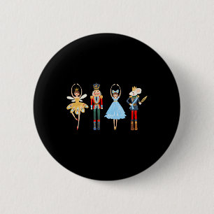 Badge Rond 5 Cm Noël Casse-Noisettes Llet Cute Cadeaux De Noël Pou