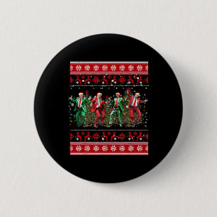 Badge Rond 5 Cm Noël Donald Trump Président 2024 Dancing Funn