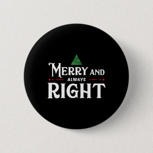 Badge Rond 5 Cm Noël drôle