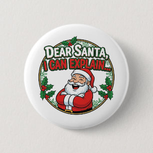 Badge Rond 5 Cm Noël en famille 2025