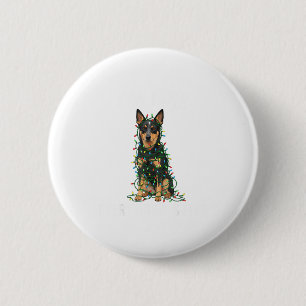 Badge Rond 5 Cm Noël Kele australien Je vais bien Tout va bien
