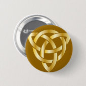Badge Rond 5 Cm Noeud celtique (Devant & derrière)