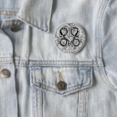 Badge Rond 5 Cm Noeud celtique (En situation)