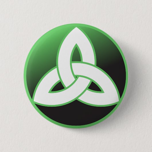 Badge Rond 5 Cm Noeud celtique de trinité (Devant)