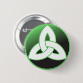 Badge Rond 5 Cm Noeud celtique de trinité (Devant & derrière)