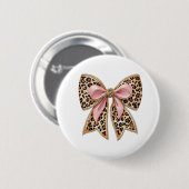 Badge Rond 5 Cm Nœud moderne coquet (Devant & derrière)