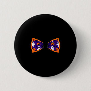 Badge Rond 5 Cm Nœud papillon effrayant pour un déguisement drôle 