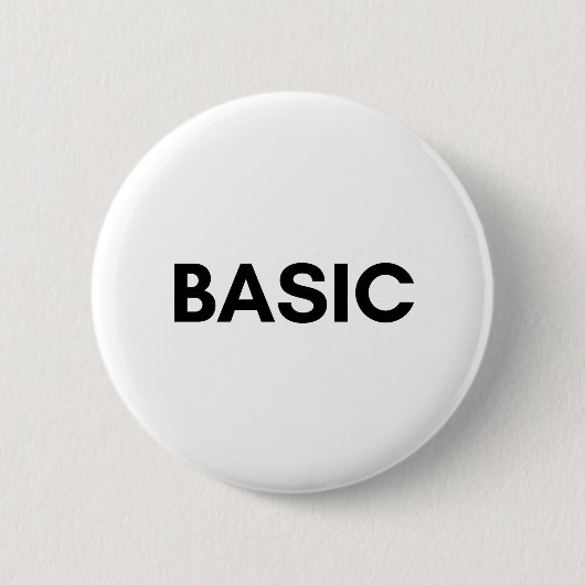 Badge Rond 5 Cm noir de base (Devant)