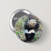 Badge Rond 5 Cm Noir et blanc (Devant & derrière)