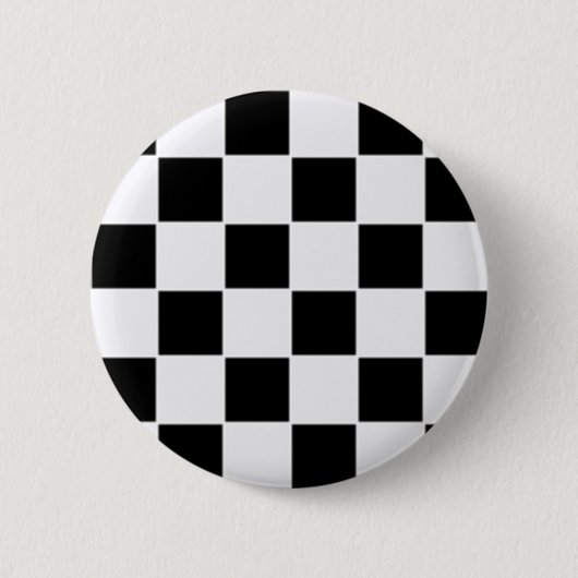 Badge Rond 5 Cm Noir et blanc (Devant)