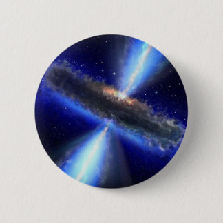 Badge Rond 5 Cm noir-trou-galaxie