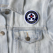 Badge Rond 5 Cm Noircissez "j'aiment quelqu'un la conscience avec (En situation)