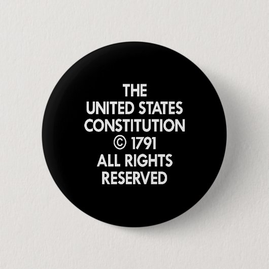 Badge Rond 5 Cm Noircissez-nous constitution réservée (Devant)