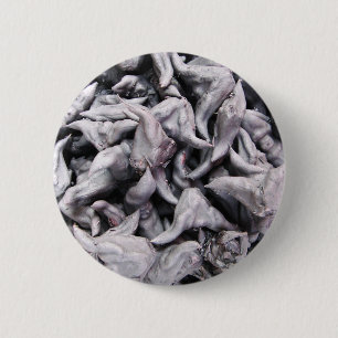 Badge Rond 5 Cm Noix de buffle - Water Caltrop