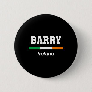 Badge Rond 5 Cm Nom de famille irlandais Byrry Saint-Patrick Irlan