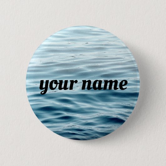 Badge Rond 5 Cm Nom de l'eau de toilette (Devant)