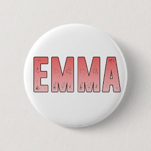 Badge Rond 5 Cm Nom Emma