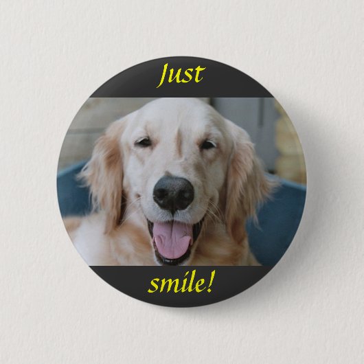 Badge Rond 5 Cm Nommez votre bouton (Devant)