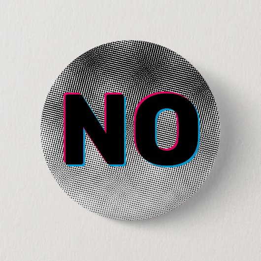 BADGE ROND 5 CM NON (Devant)