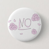 Badge Rond 5 Cm Non (Devant)