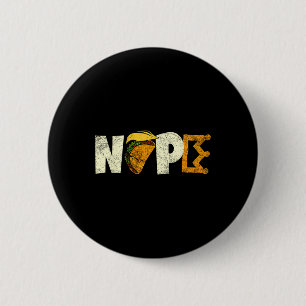 Badge Rond 5 Cm Non Aucun Rois En Amérique Nous Peuple Politique M