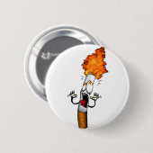 Badge Rond 5 Cm Non-fumeurs (Devant & derrière)