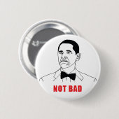 Badge Rond 5 Cm Non mauvais (Devant & derrière)
