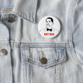 Badge Rond 5 Cm Non mauvais (En situation)