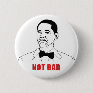 Badge Rond 5 Cm Non mauvais