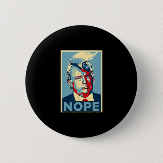 Badge Rond 5 Cm Non protestation (Devant)