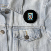 Badge Rond 5 Cm Non protestation (En situation)